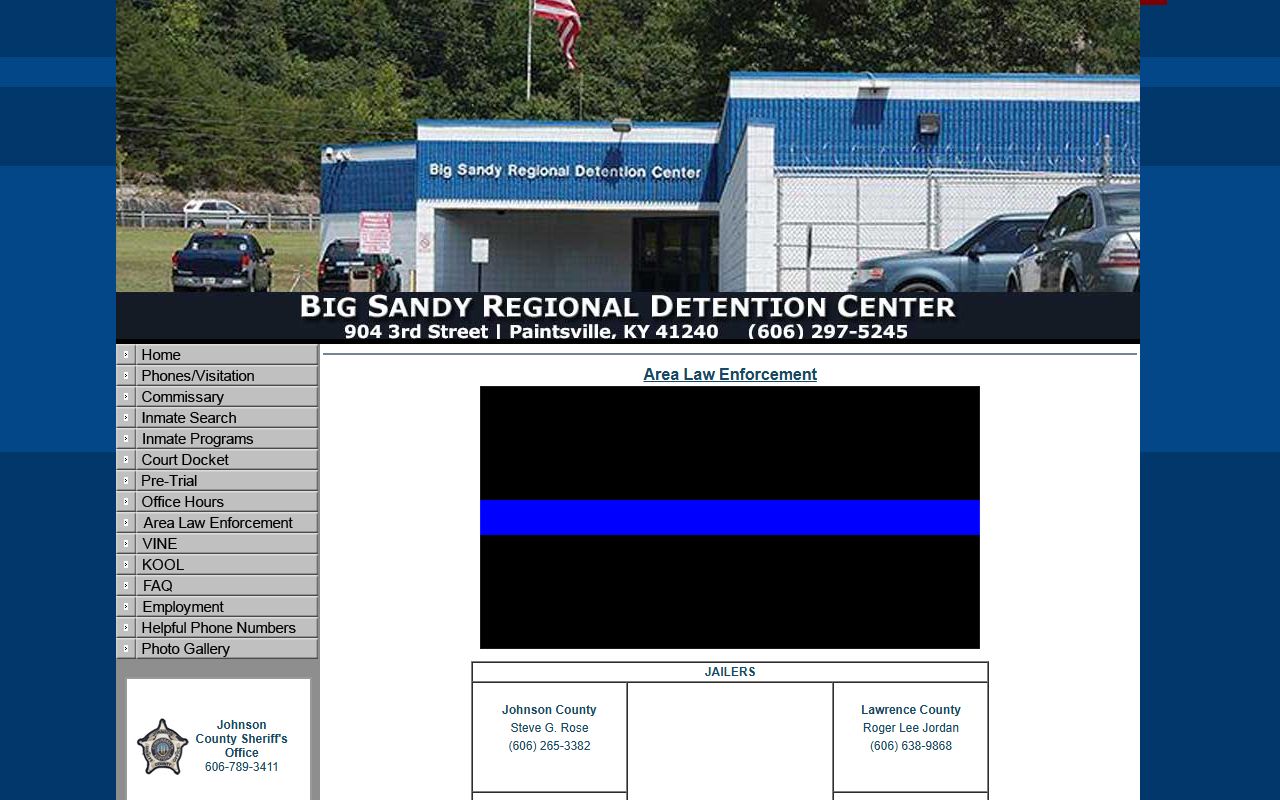 Magoffin County warrant records area law enforcement contacts
